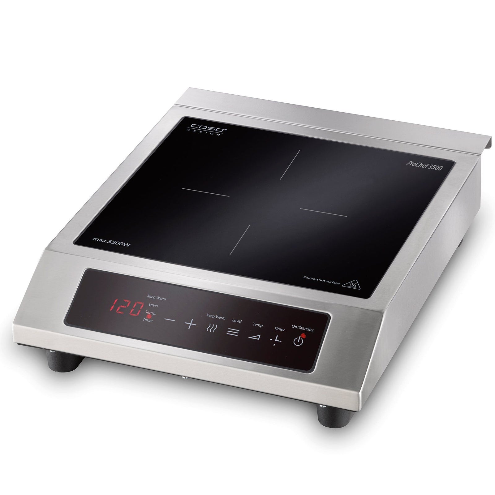 Caso Caso ProChef 3500 induktionskogeplade, sort – billede i brug (Induktionskogeplade)