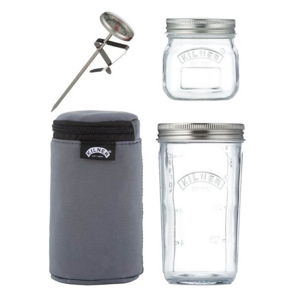Yoghurt Maker Sæt KilnerÂ® 0,5 0,25 Cl ✔ Kæmpe udvalg i Kilner ✔ Billig fragt og hurtig levering 2 - 5 hverdage - Varenummer: BAR-688890 / Ean: '5010853273129 på lager - Udsalg på Køkken - Køkkenartikler - Køkkenservice Spar op til 62% - Over 322 kendte brands på udsalg