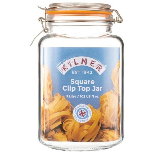 Konserveringskrukke Clip KilnerÂ® 3 Liter ✔ Kæmpe udvalg i Kilner ✔ Billig fragt og hurtig levering 2 - 5 hverdage - Varenummer: BAR-688901 / Ean: '5010853283012 på lager - Udsalg på Køkken - Køkkenartikler - Opbevaringsartikler Spar op til 67% - Over 322 kendte brands på udsalg