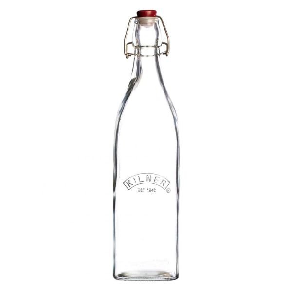 Flaske Med Klips KilnerÂ® 1 Liter ✔ Kæmpe udvalg i Kilner ✔ Billig fragt og hurtig levering 2 - 5 hverdage - Varenummer: BAR-688918 / Ean: '5010853174389 på lager - Udsalg på Køkken - Køkkenartikler - Opbevaringsartikler Spar op til 66% - Over 324 kendte brands på udsalg