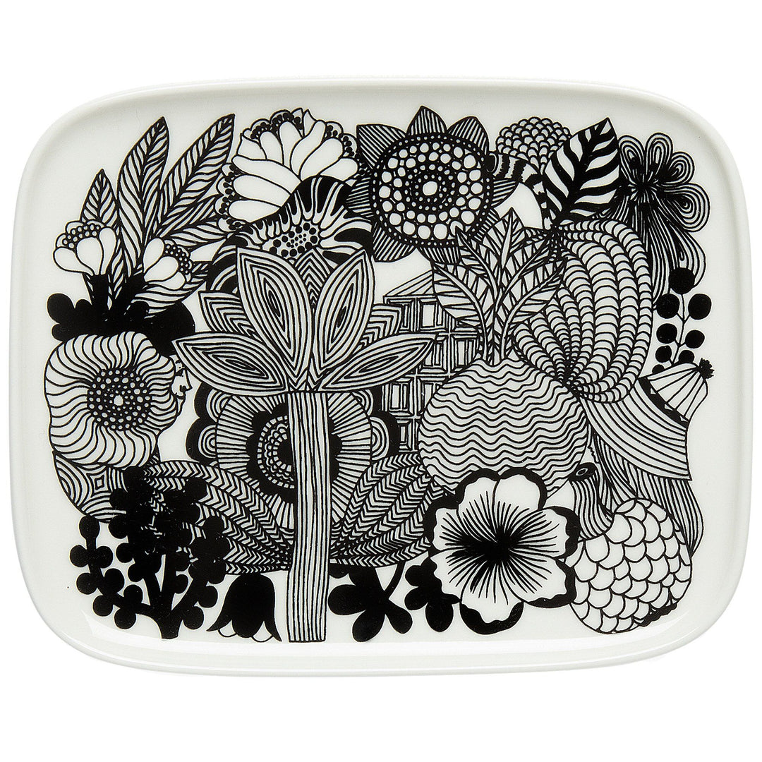 Marimekko Marimekko Siirtolapuutarha tallerken, 15 x 12 cm. – produktbillede (Tallerkener)