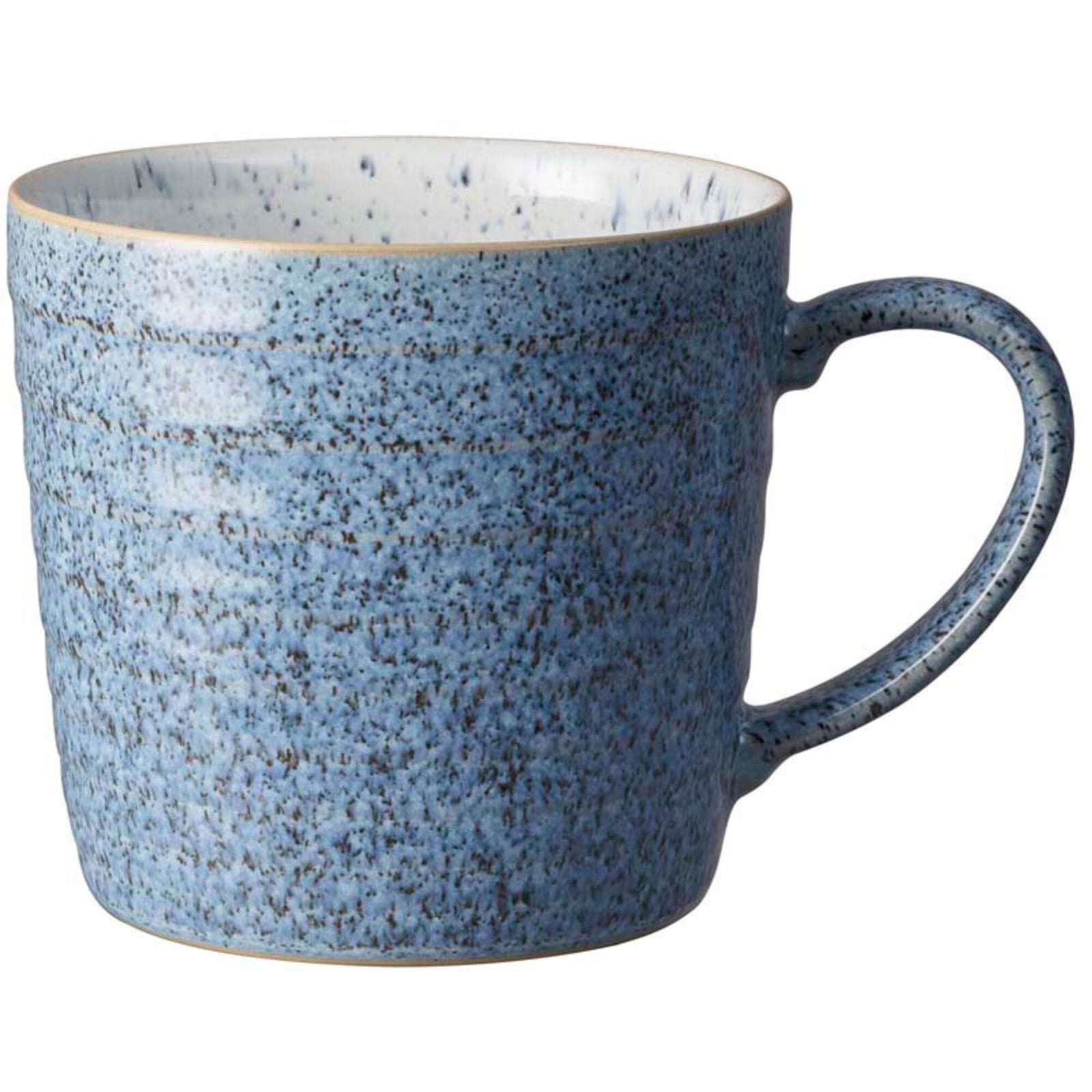 Denby Denby Studio Blue Ridged Mugg 40 cl, Flint/ Chalk – detaljebillede (Krus)