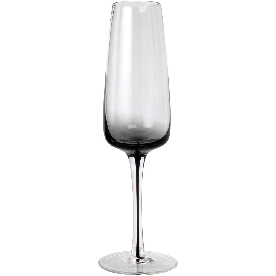 Broste Broste Smoke Mundblæst champagneglas – produktvisning (Champagneglas)