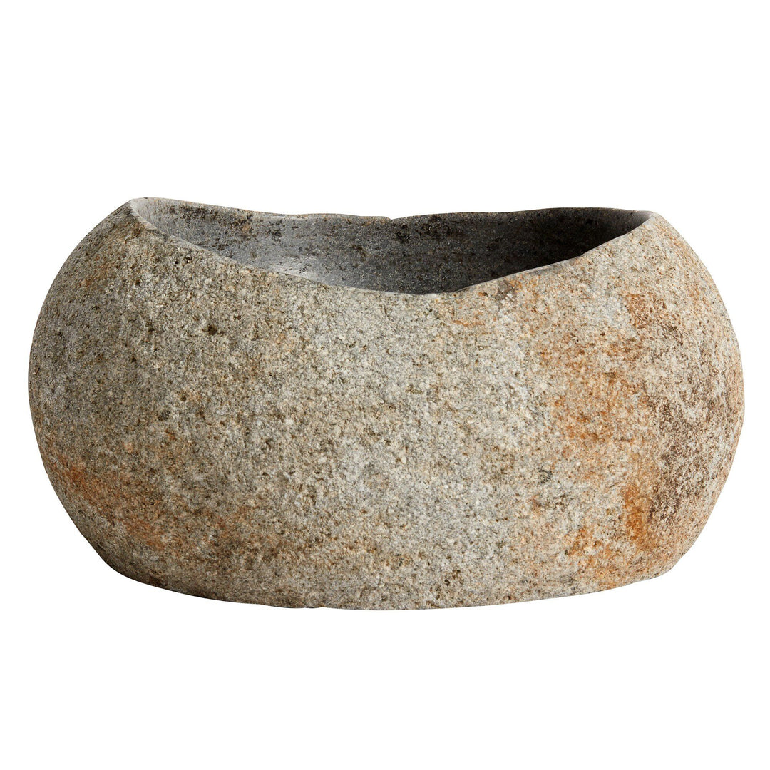 Muubs Muubs Valley skål medium 17 x 15 x 8 cm, grå/natur ❤ produktbillede (Skål)