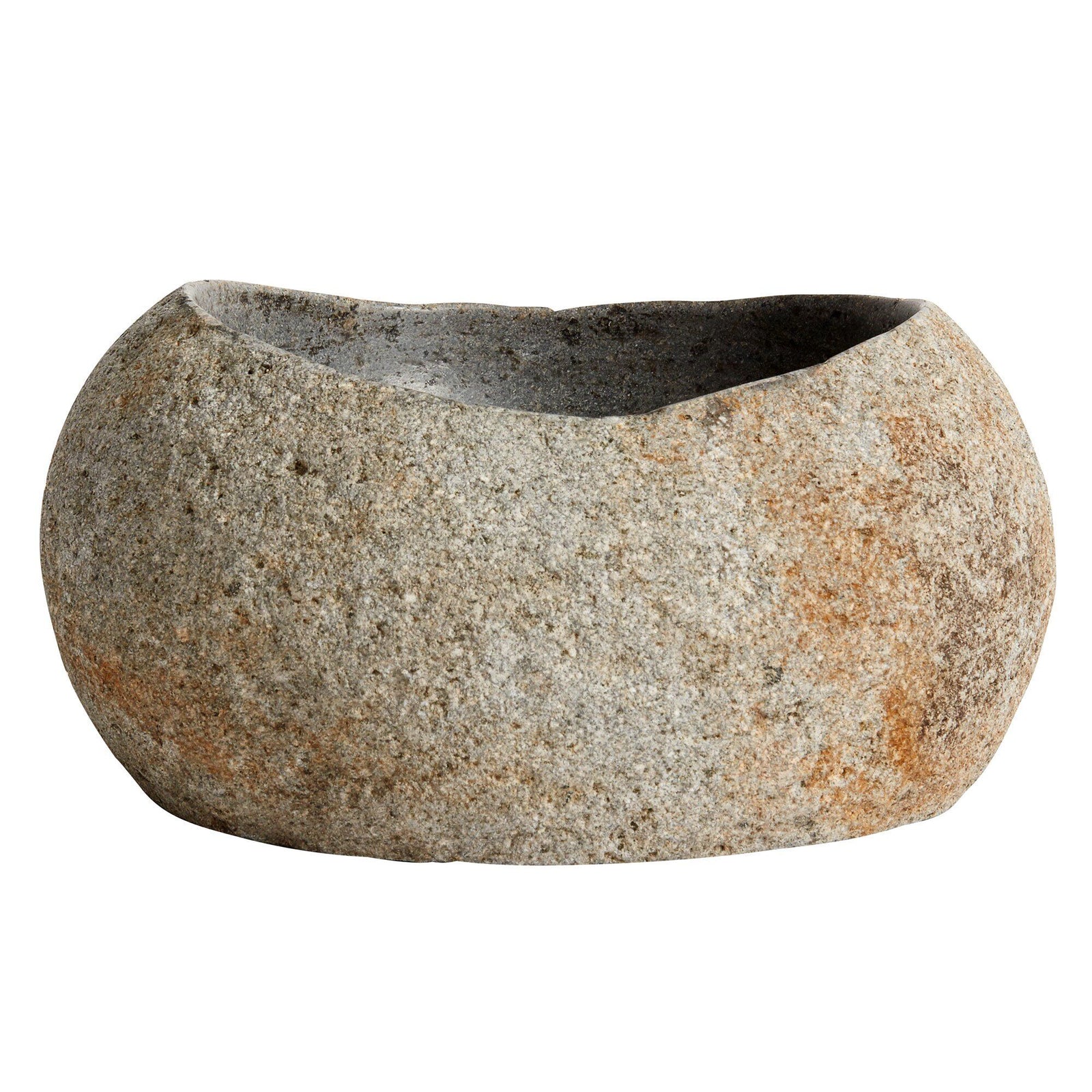 Muubs Muubs Valley skål medium 17 x 15 x 8 cm, grå/natur ❤ produktbillede (Skål)