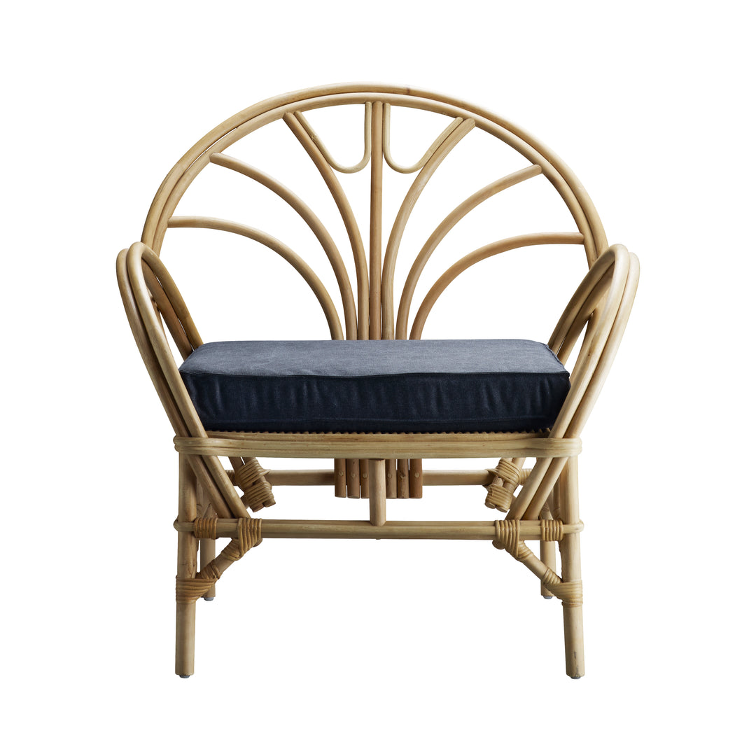 Produktbillede af TINE K HOME LOUNGE STOL RATTAN INKL HYNDE PHANTOM 93 i premium kvalitet