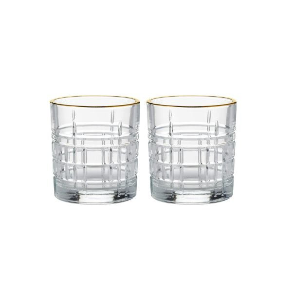 Mixer Glas Sæt/2 Regency Gold RavenheadÂ® 32 Cl Ø8x 9cm ✔ Kæmpe udvalg i  RAVENHEAD ✔ Billig fragt og hurtig levering 2 - 5 hverdage - Varenummer: BAR-689112 / Ean: '5010853271743 på lager - Udsalg på Glas | Cocktailglas | Drikkeglas Spar op til 54% - Over 1347 kendte brands på udsalg