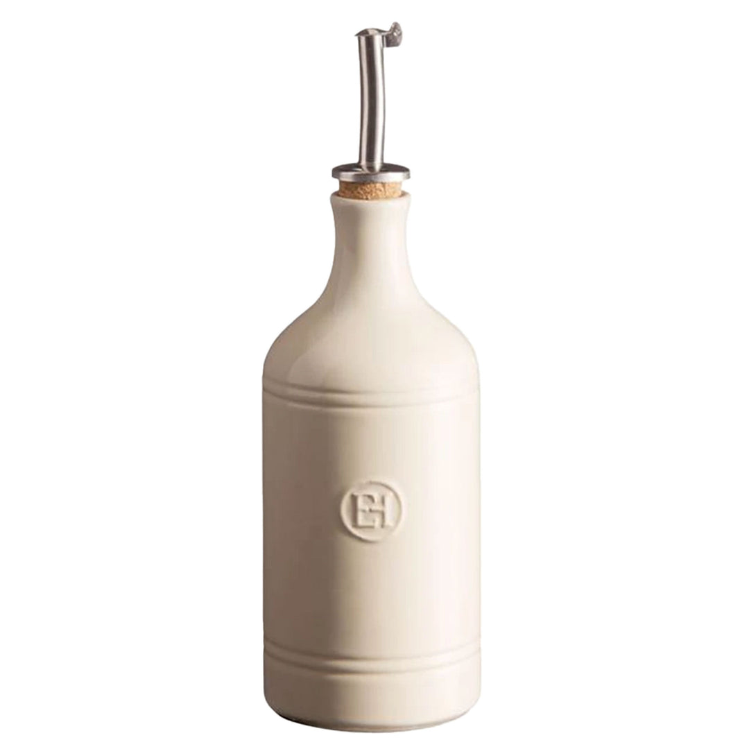 Emile henry Emile Henry Olivenolieflaske 0,4 liter, creme – produktvisning (Olie- og eddikeflaske)
