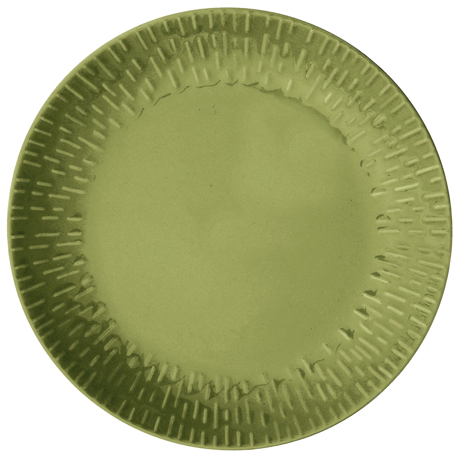 Aida Aida Confetti tallerken 24 cm, olive – detaljebillede (Morgenmadstallerken)