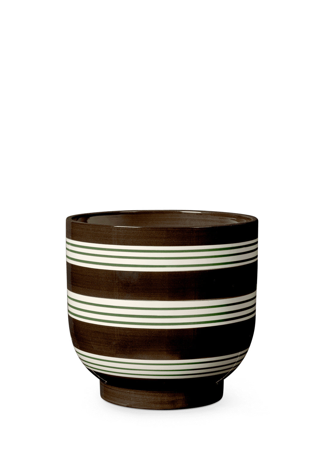 Produktbillede af Kähler Omaggio Nuovo Urtepotteskjuler Ø19 cm brun i premium kvalitet