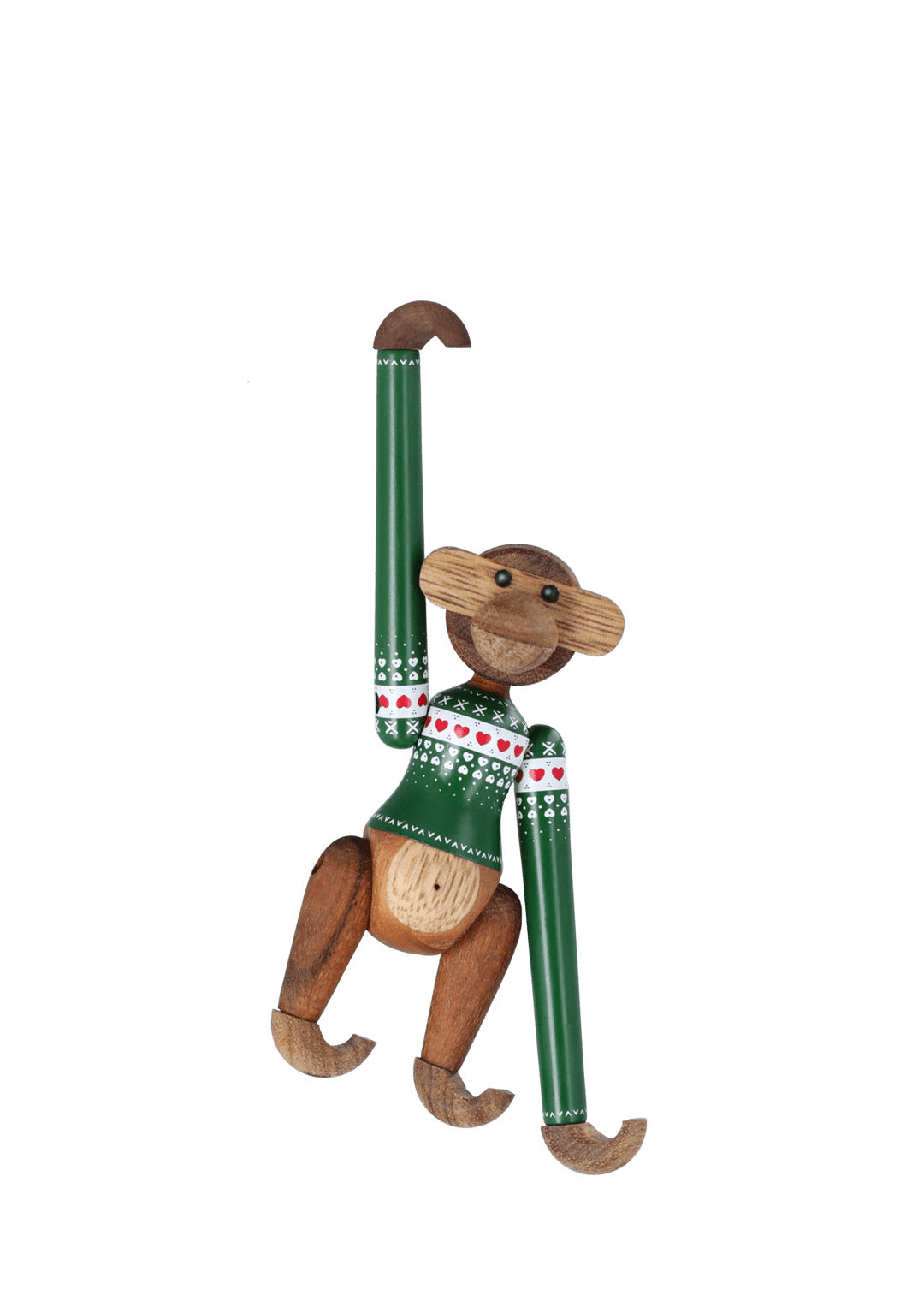 Produktbillede af Kay Bojesen Abe Julesweater 2025 mini grøn i premium kvalitet