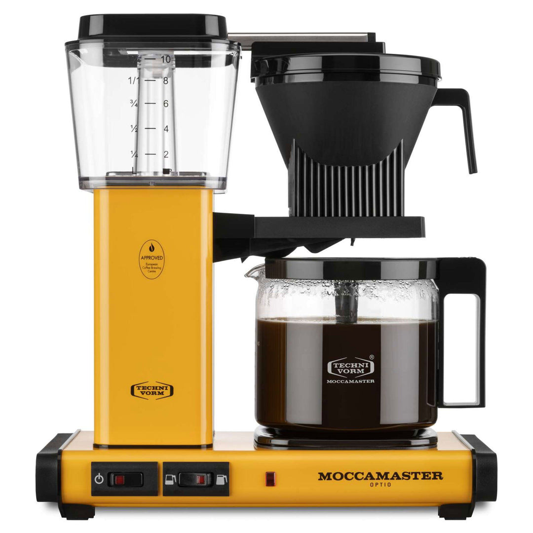 Moccamaster Moccamaster Optio kaffemaskine 1,25 liter, yellow pepper ❤ detaljebillede i kategorien Kaffemaskiner