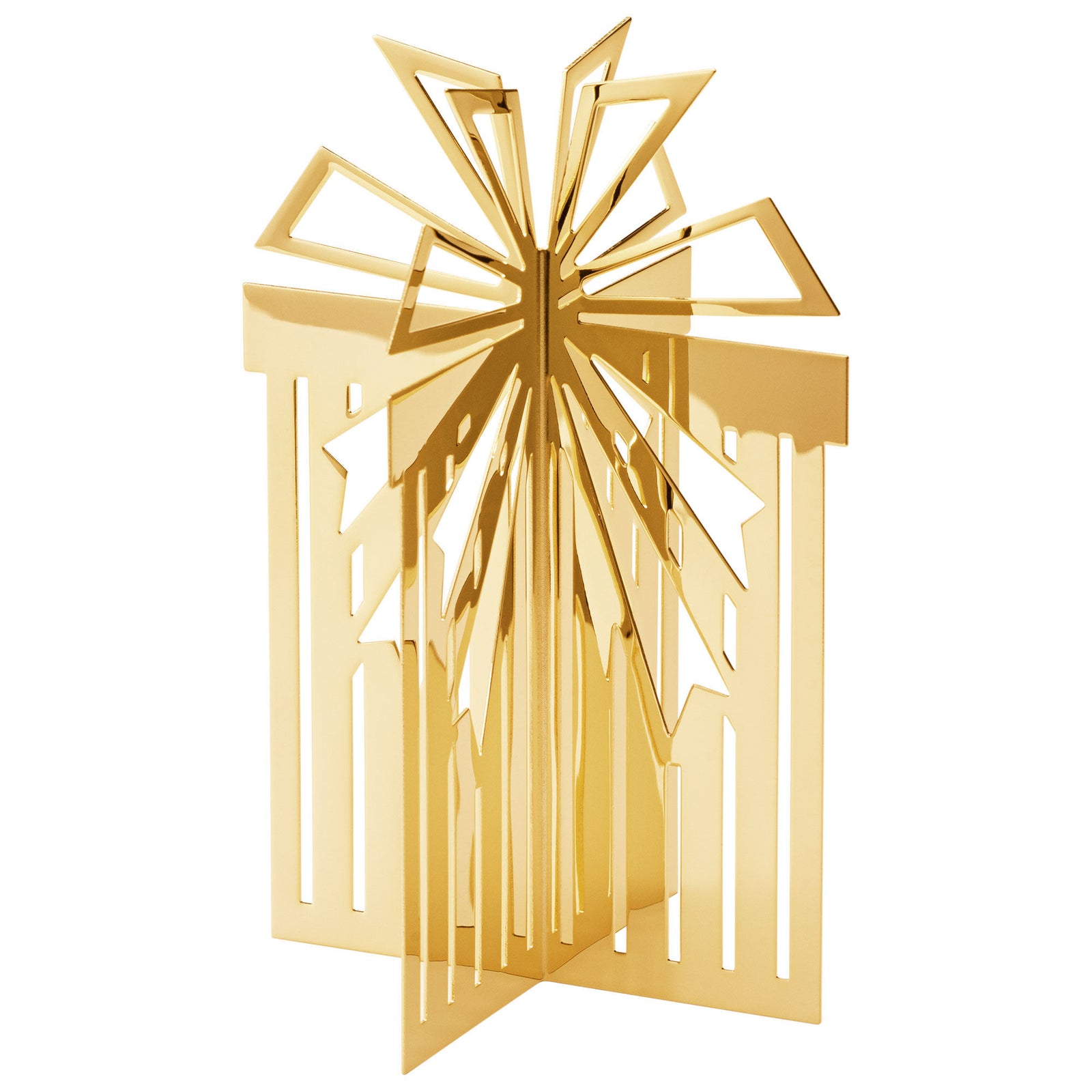 Georg jensen Georg Jensen CC 2025 bordsdekoration medium 18K-belagt – produktbillede (Julepynt)