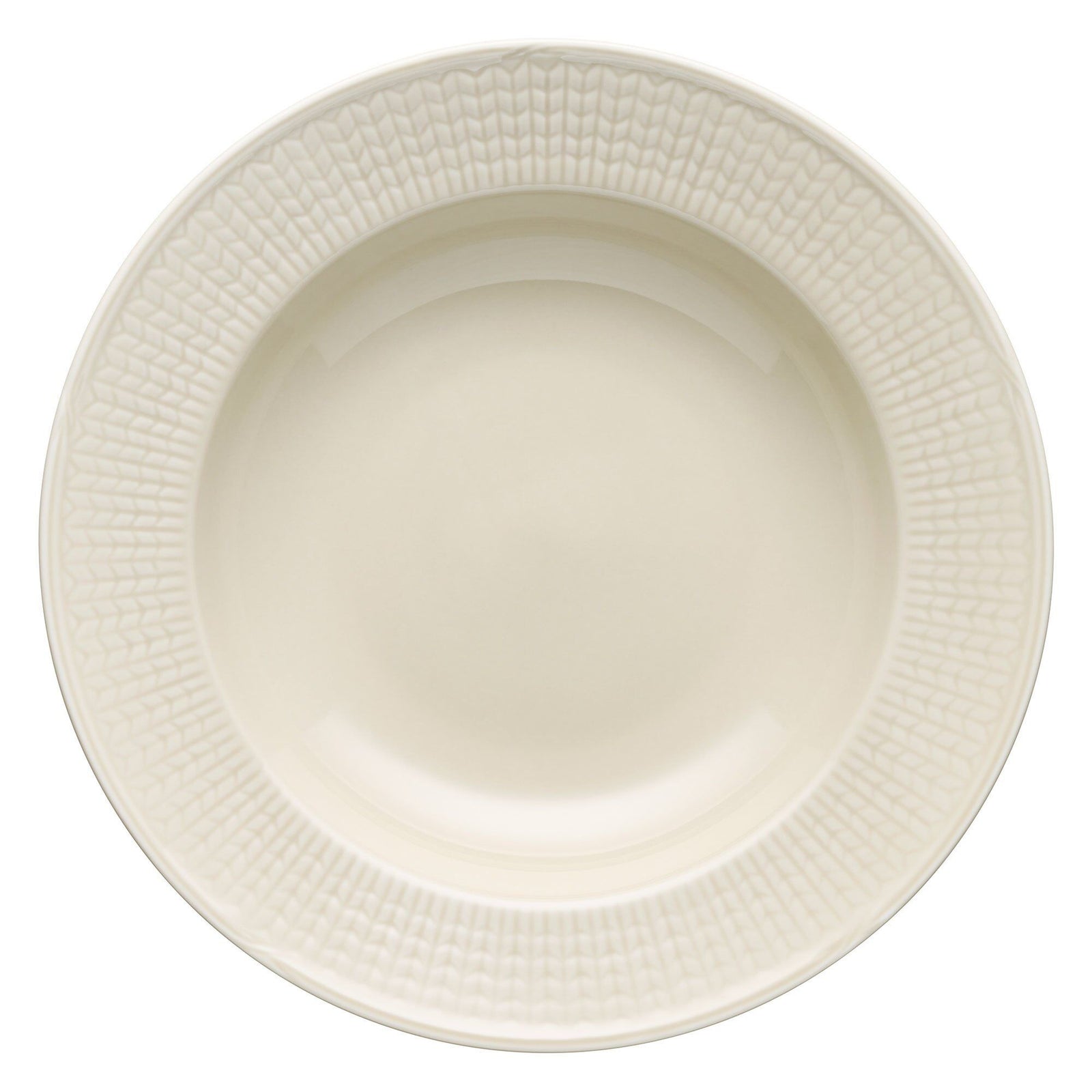 Rörstrand Rörstrand Swedish Grace dyb tallerken 25 cm, havre – close-up (Dyb tallerken)