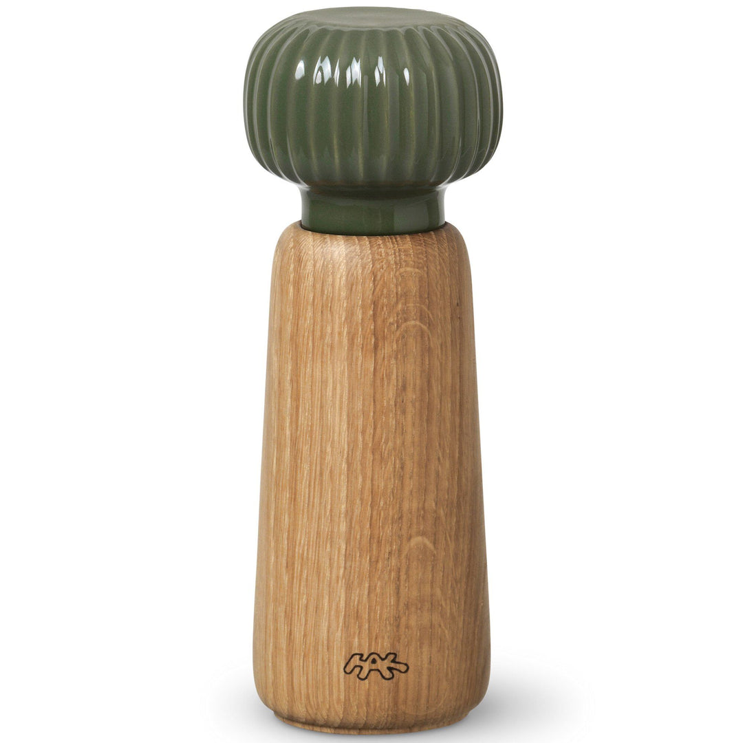Kähler Kähler Hammershøi salt-/peberkværn 18,5 cm, mørkegrøn ❤ detaljebillede (Salt/peberkværn)