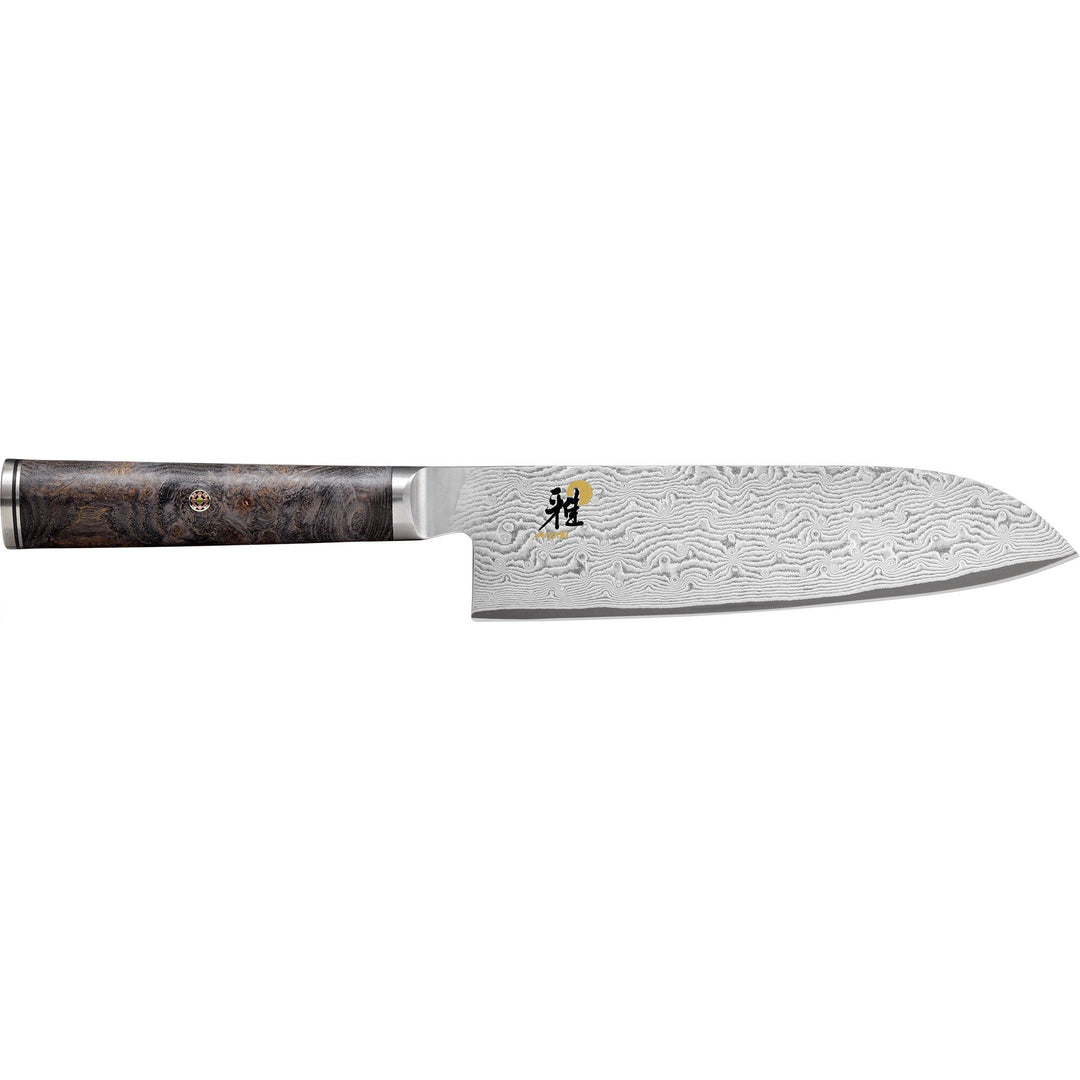 Miyabi Miyabi 5000MCD 67 black santokukniv, 18 cm. ❤ billede i brug (Kokkekniv)