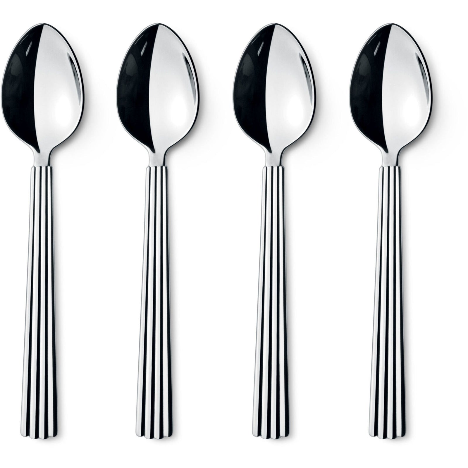 Georg jensen Georg jensen Bernadotte teskeer, 4 stk. ❤ produktfoto i kategorien Teske