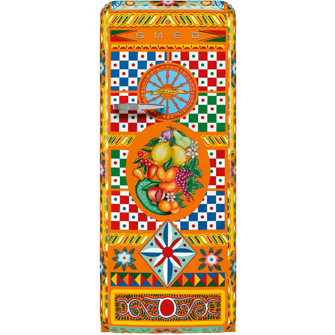 Smeg Smeg Fritstående køleskab Dolce & Gabbana Divina Cucina FAB28RDGC5 153 cm ❤ billede i brug (Køle- /frysekabe)