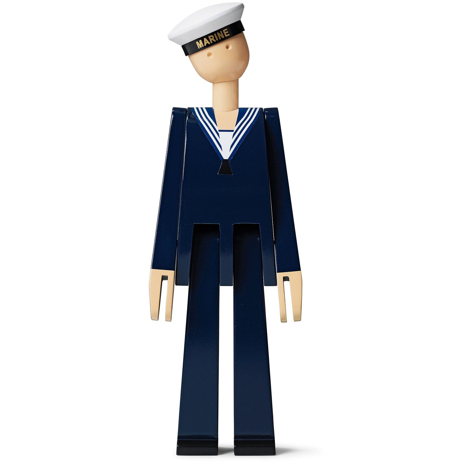 Kay bojesen Kay bojesen Marinesoldat, mørkeblå/hvid – billede i brug (Figur)