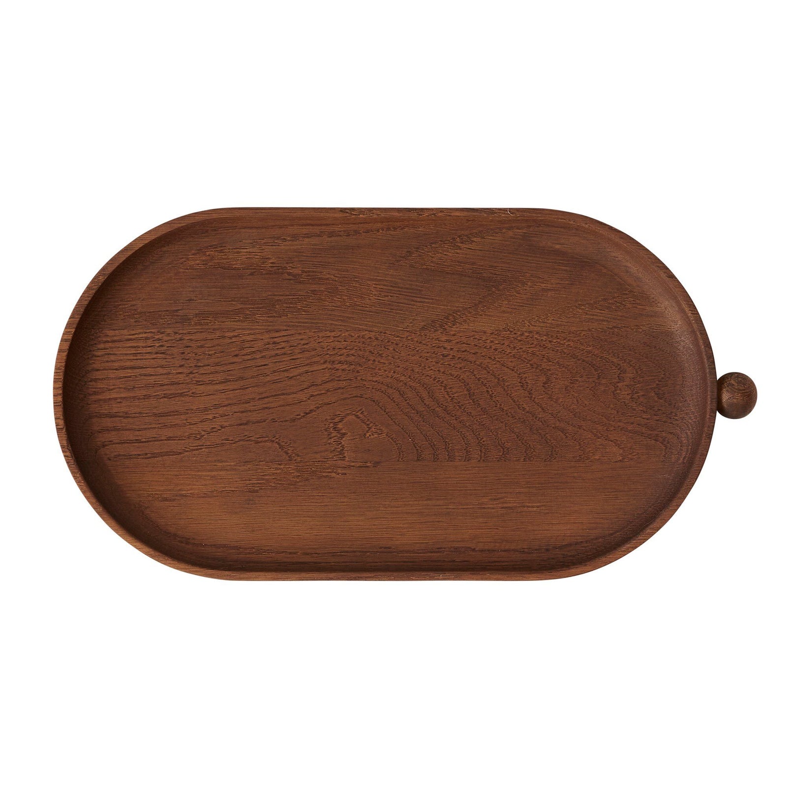 Oyoy living design Oyoy living design Inka træbakke 34 cm, dark – produktfoto (Bakke)