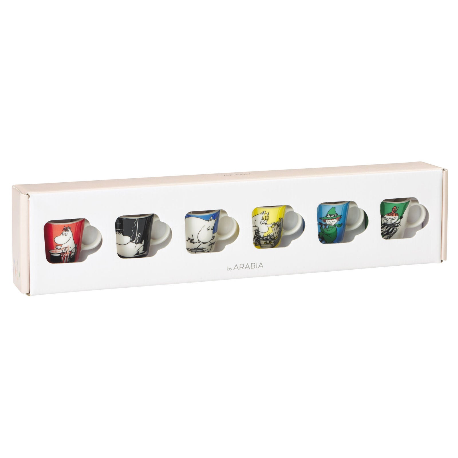 Arabia Arabia Mumi Minikrus Classic 6-pak ❤ detaljebillede i kategorien Moomin