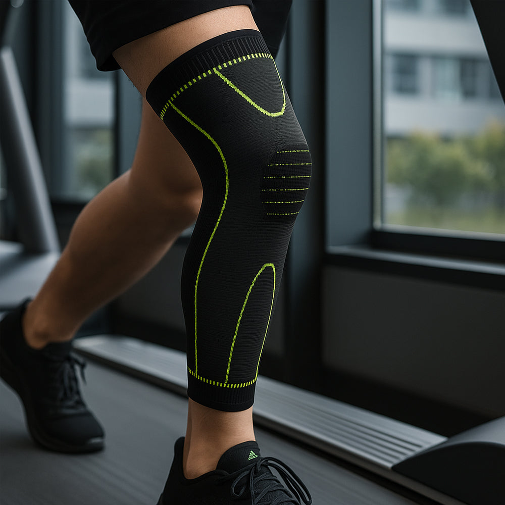 Produktbillede af Køb Langt knæbind med kompression på tilbud