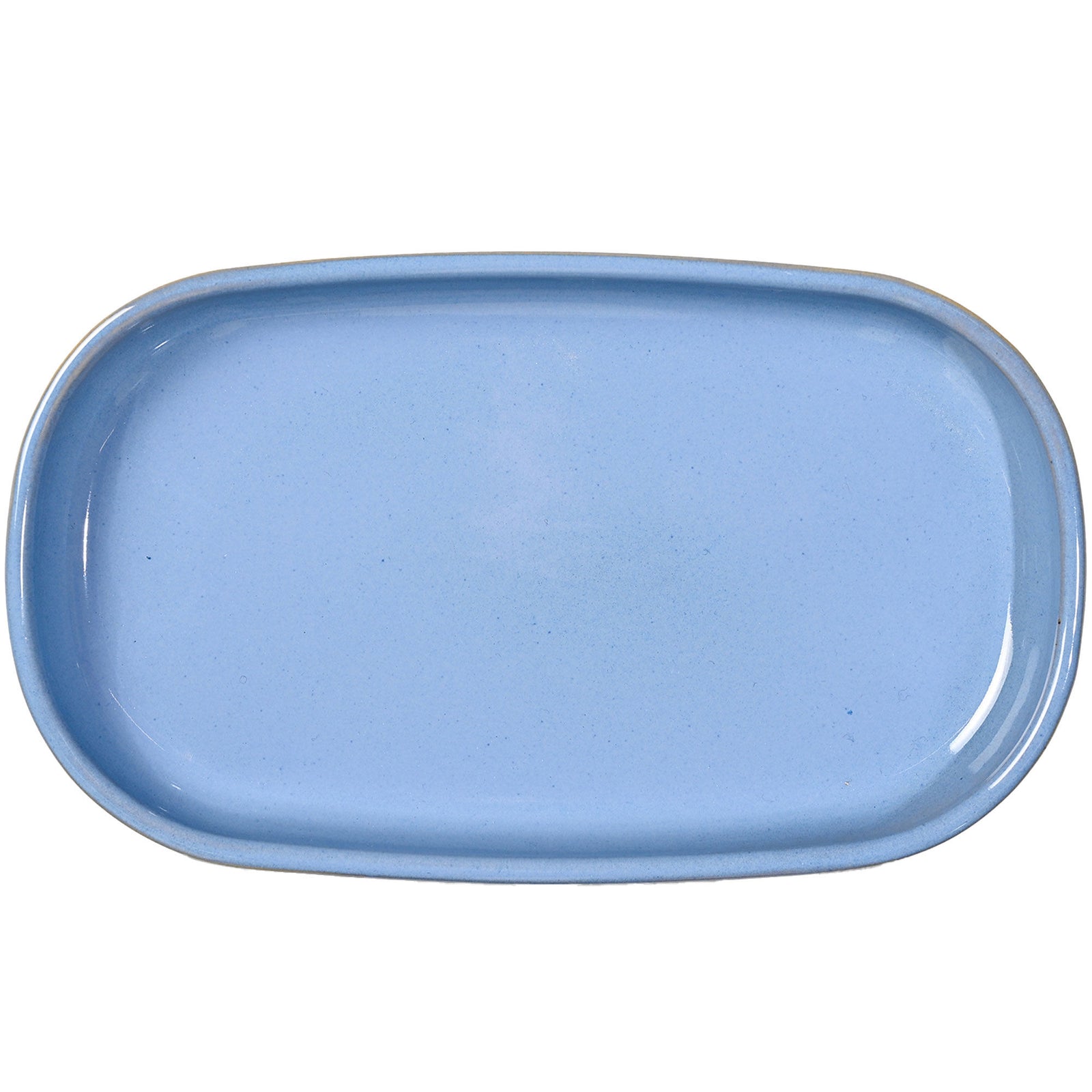 Byon Byon Porto serveringsfad 30x18 cm, lyseblå – billede i brug (Serveringsfad)