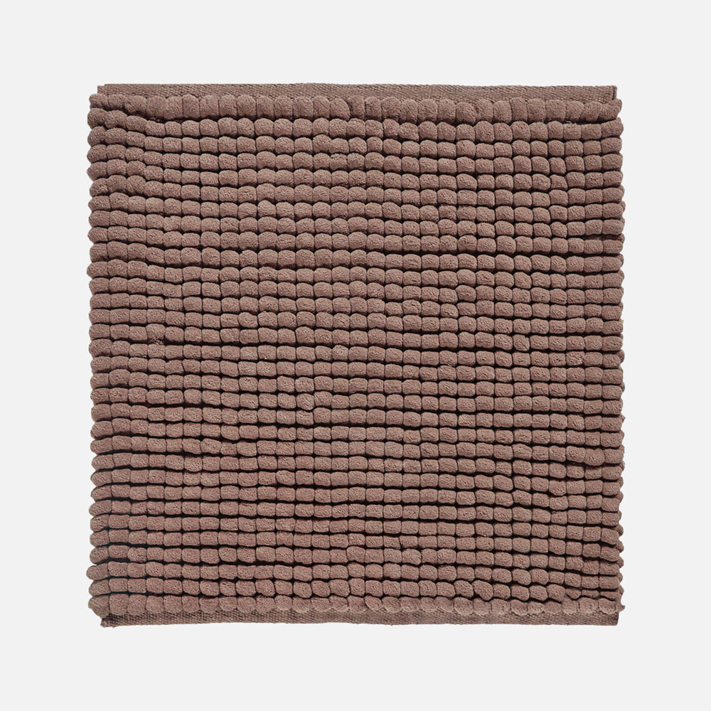 Produktbillede af TILES Bademåtte 50x80 Lysebrun 60x100 cm på tilbud i høj kvalitet
