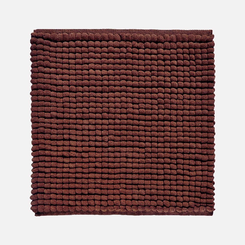 Produktbillede af TILES Bademåtte 50x80 Vinrød 60x100 cm på tilbud i høj kvalitet
