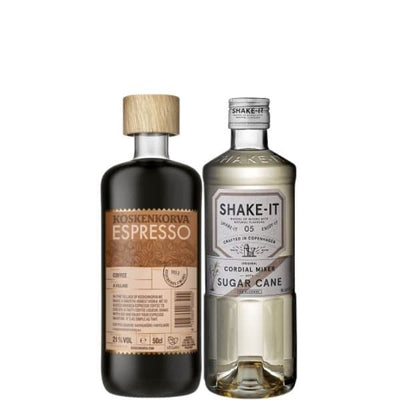 Koskenkorva Espresso Martini Drinkspakke ❤ Kæmpe udvalg i BARLIFE ❤ Billig fragt og hurtig levering 2 - 5 hverdage - Varenummer: BAR-684165 / Ean: på lager - Udsalg på Drikkevarer Drinkspakker Likør Drinkspakker Spar op til 56% - Over 412 kendte brands på udsalg