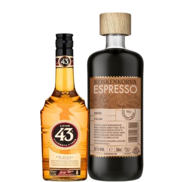 Produktbillede af Koskenkorva White Russian Vanilie Drinkspakke på tilbud i premium kvalitet