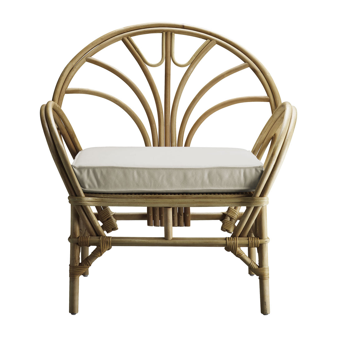 Produktbillede af TINE K HOME LOUNGE STOL RATTAN INKL HYNDE SAND 93 i premium kvalitet