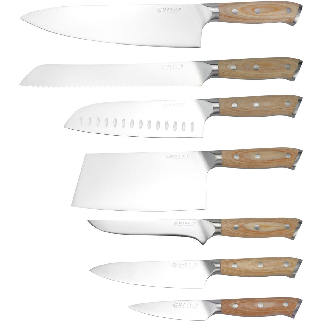 Mareld Mareld Knivsæt, 7 dele – produktvisning (Knivsæt)