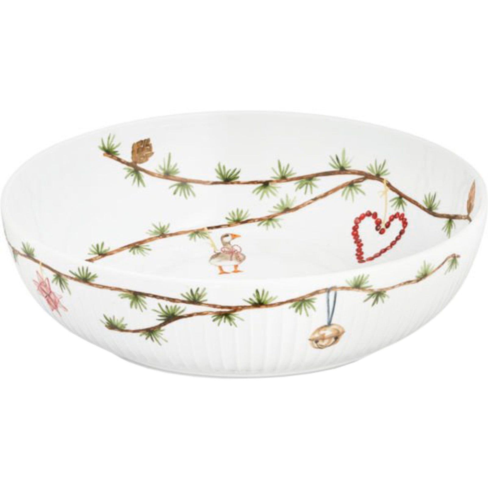 Kähler Kähler Hammershøi Christmas Skål 30 cm. – produktbillede (Skål)