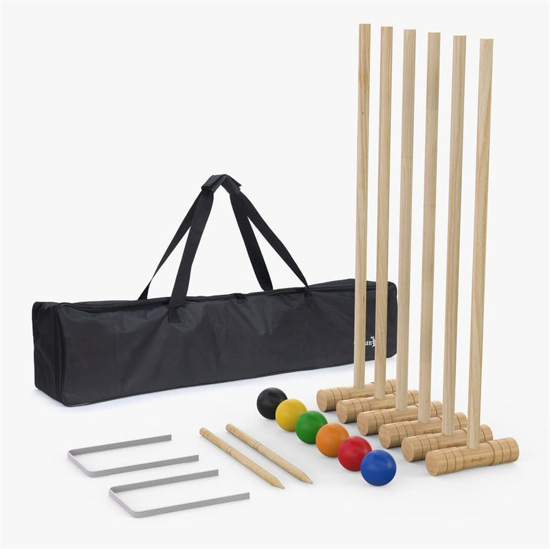 Stanlord - Croquet Pro Sæt m. taske » Kæmpe udvalg i Stanlord » Billig fragt og hurtig levering 2 - 5 hverdage - Varenummer: BGH-48674633744714 / Ean: &