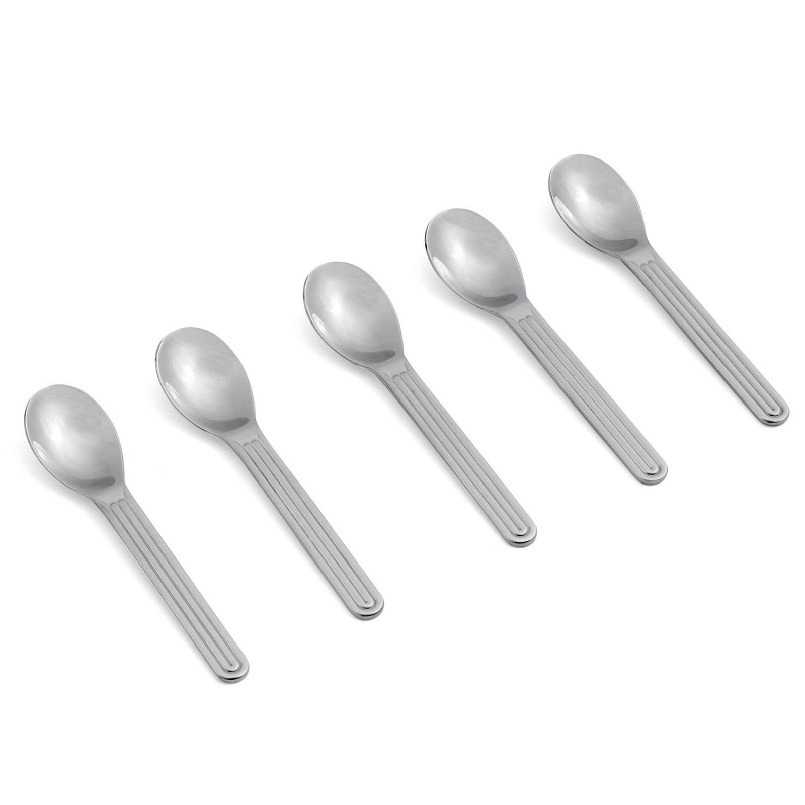 Hay Hay Sunday teskeer, 5-pak, rustfrit stål ❤ billede i brug (Teske)