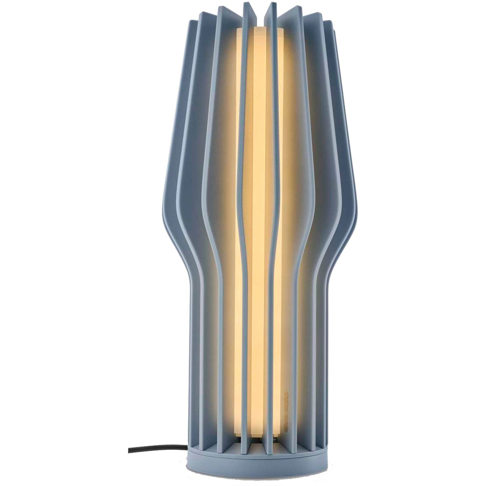 Eva solo Eva solo Radiant LED-lampe bærbar 25 cm, dusty blue – frontbillede (Lampe)