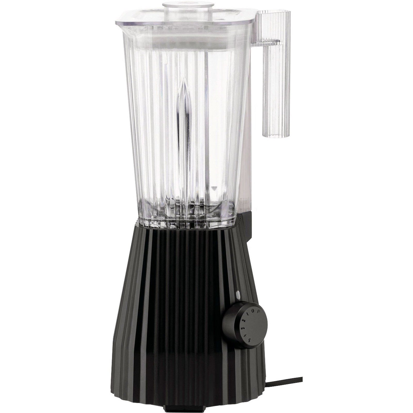 Alessi Alessi MDL09 Plissé blender, sort ❤ vinkelbillede (Mixer & Blender)