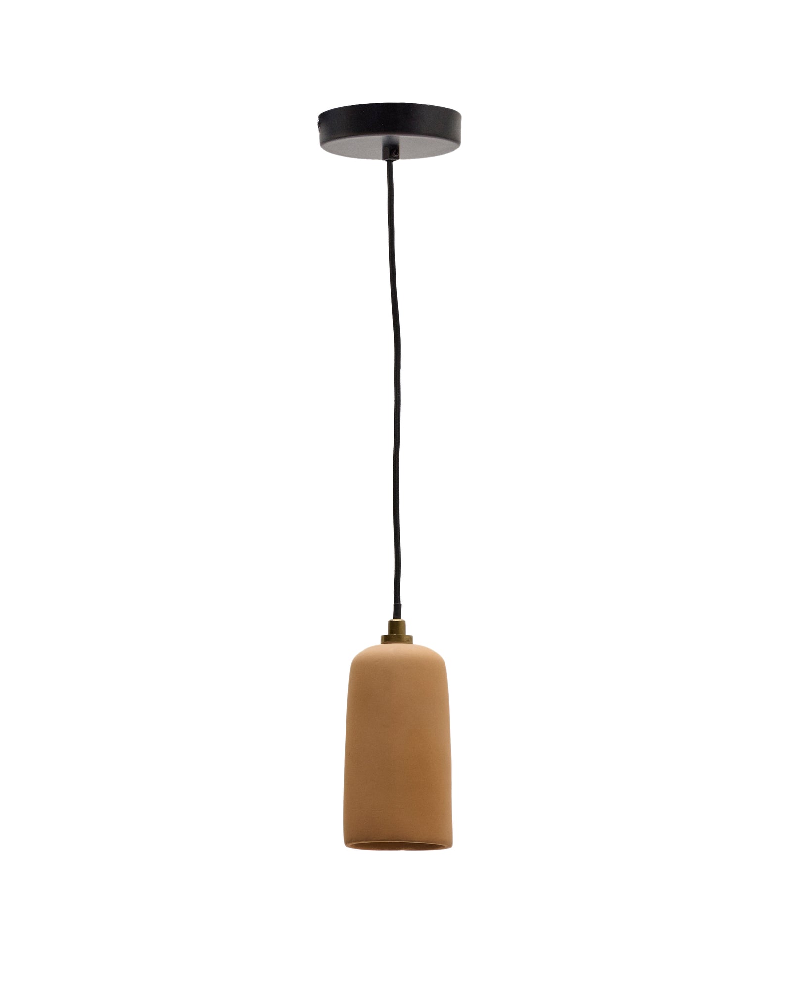 Produktbillede af KAVE HOME Madsen loftlampe rund terracotta Ø8 i premium kvalitet