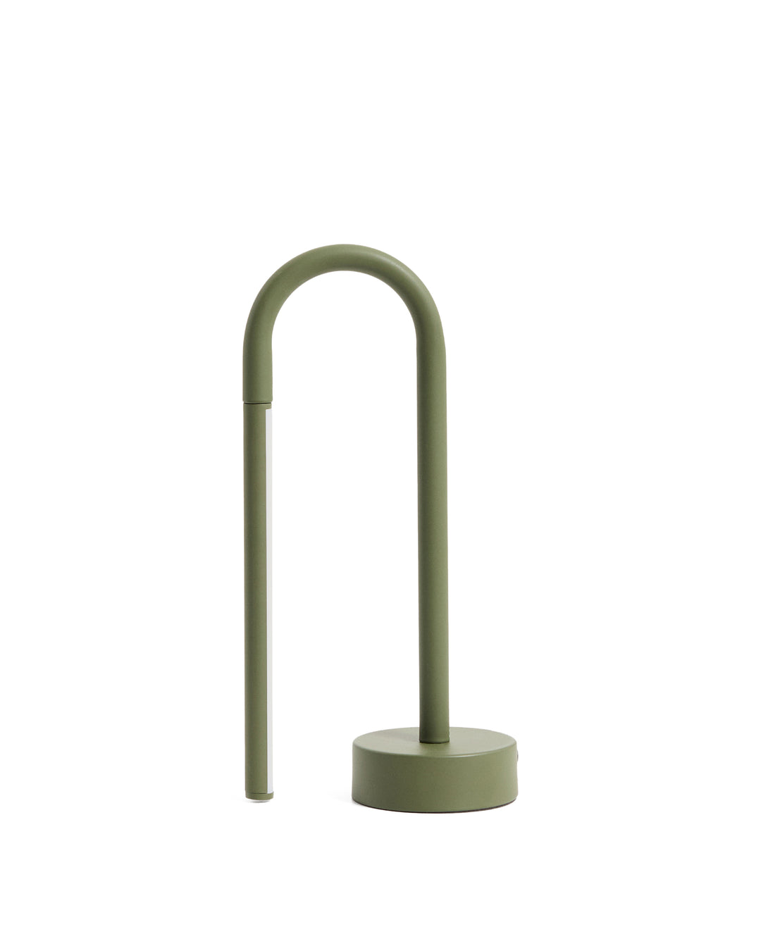 KAVE HOME Bow bærbar bordlampe genopladelig grøn aluminium