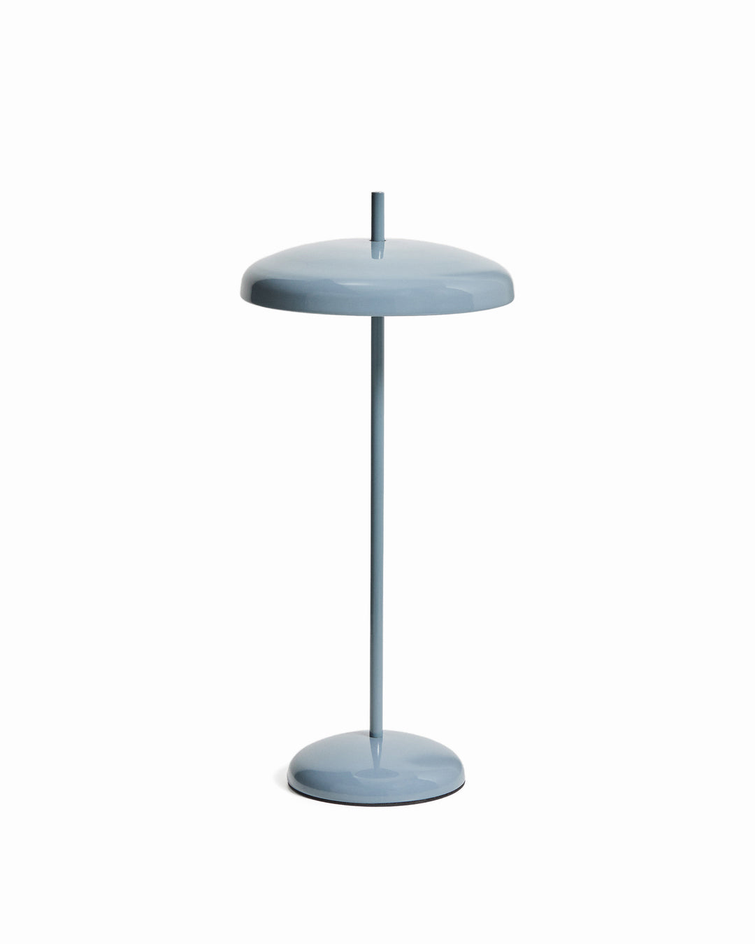 KAVE HOME Porte bærbar bordlampe m. justerbar højde genopladelig blå aluminium