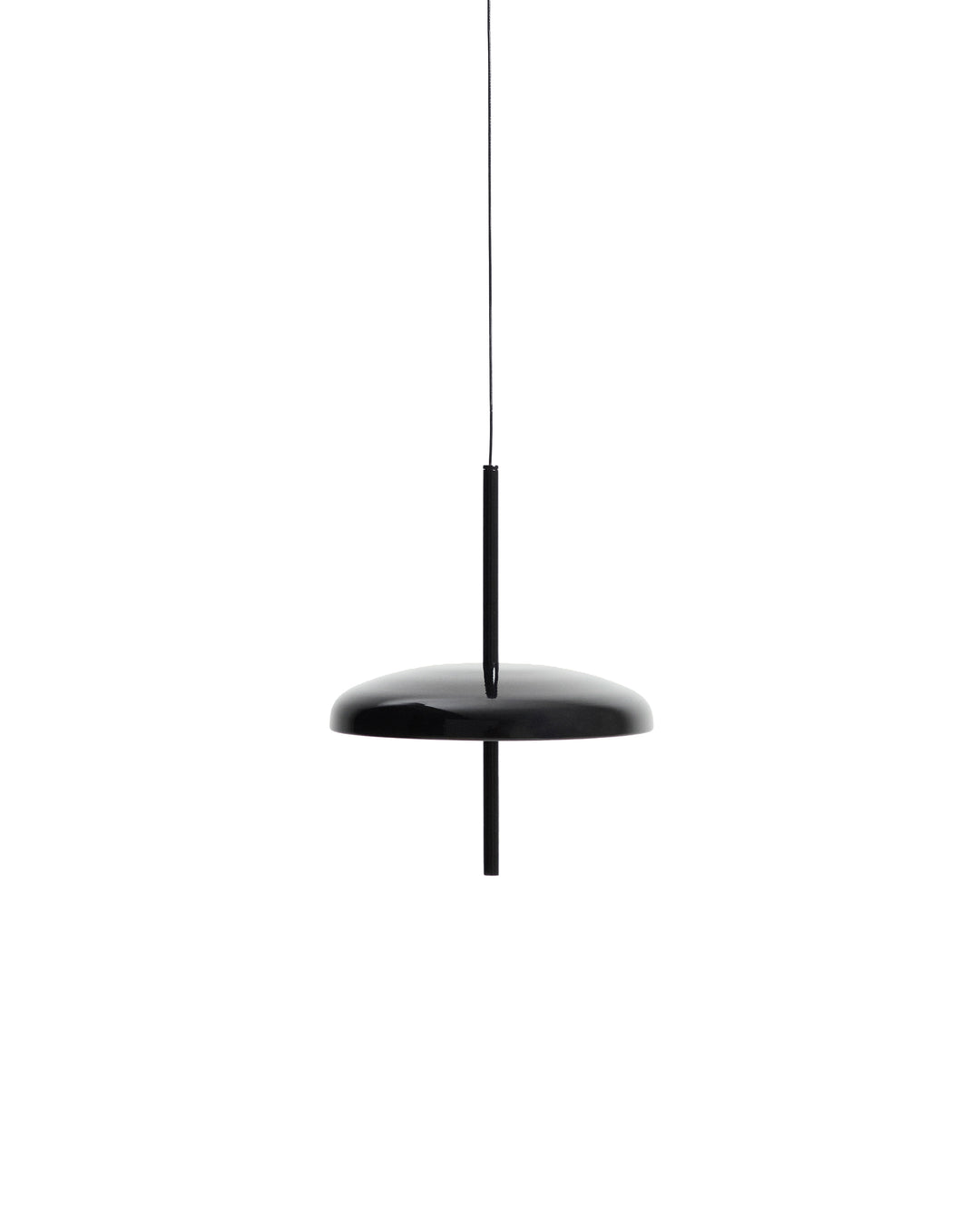 KAVE HOME Porte bærbar loftlampe genopladelig sort aluminium Ø16