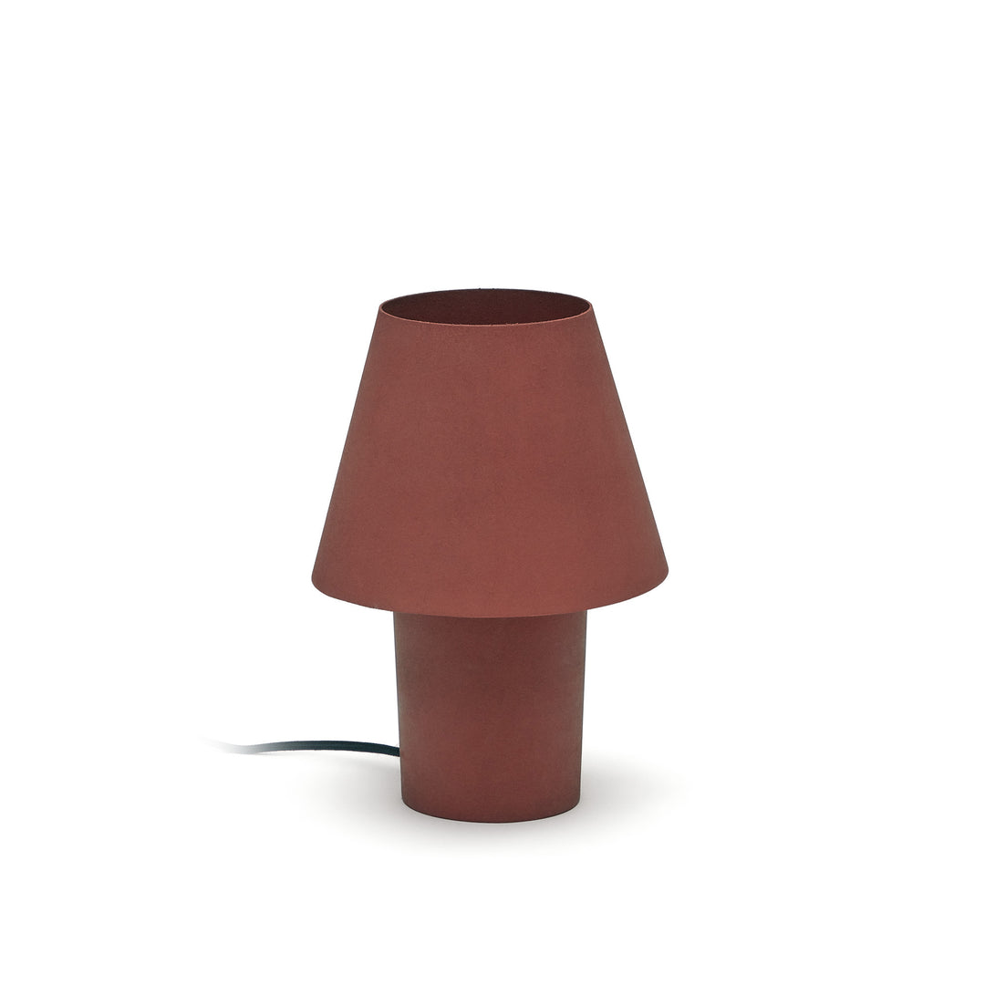 KAVE HOME Canapost bordlampe terracotta metal