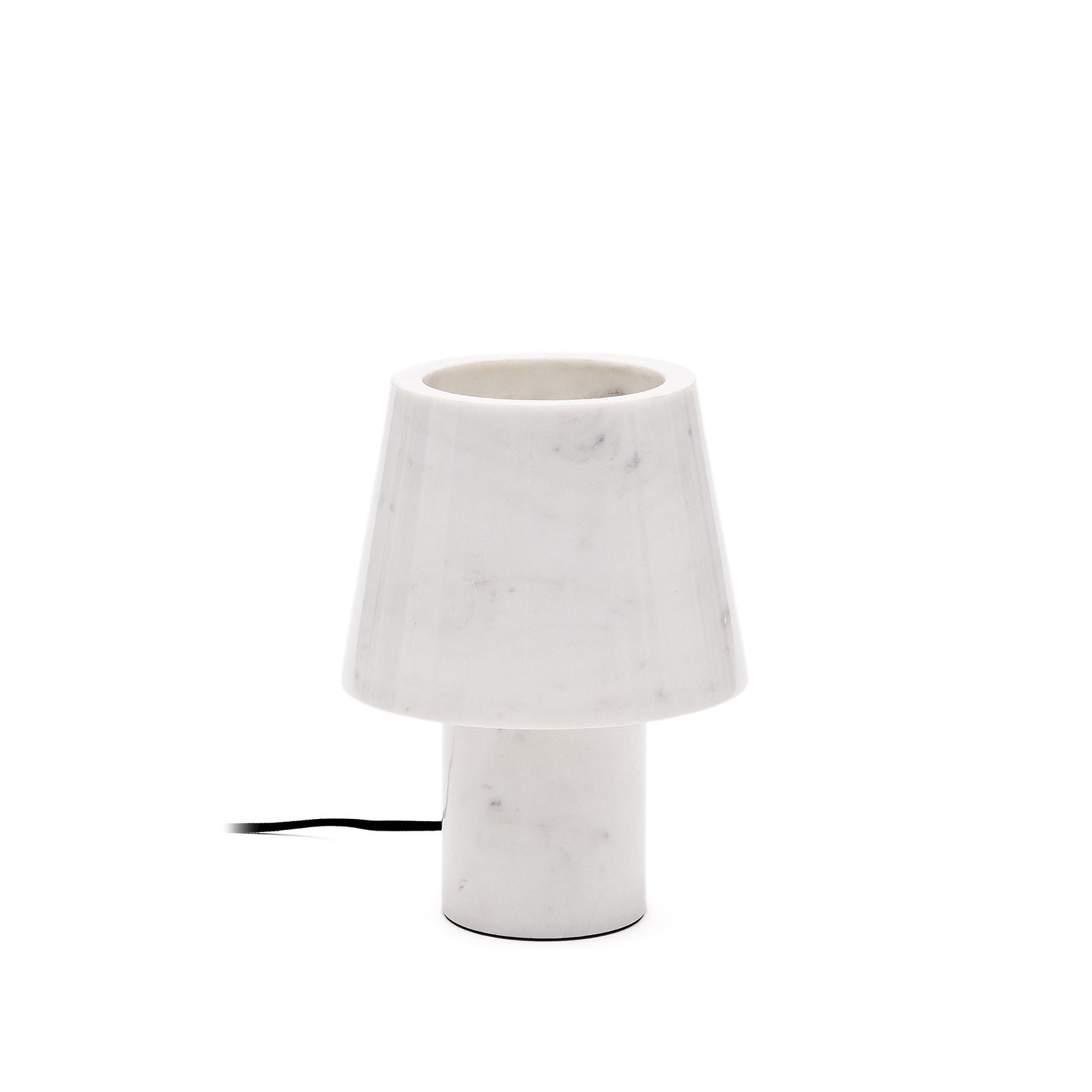 Produktbillede af KAVE HOME Alaro bordlampe hvid marmor i premium kvalitet