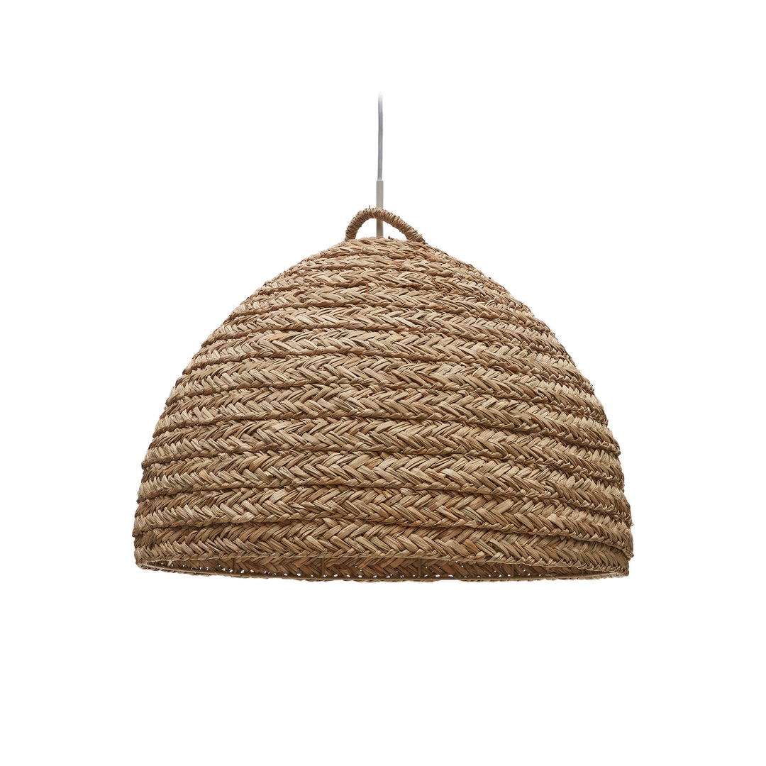 KAVE HOME Fonteta loftlampe rund natur polyrattan/rattan Ø60