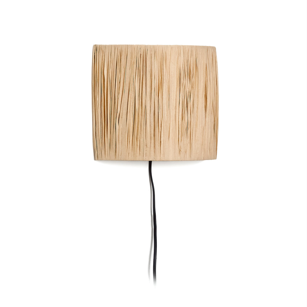 KAVE HOME Pulmi væglampe natur polyrattan/rattan