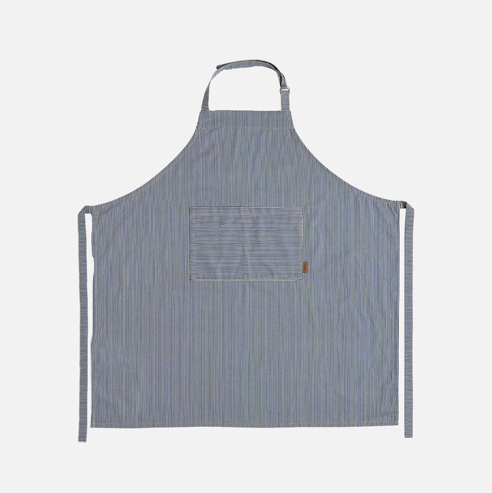 Produktbillede af STRIPED DENIM Forklæde på tilbud i høj kvalitet