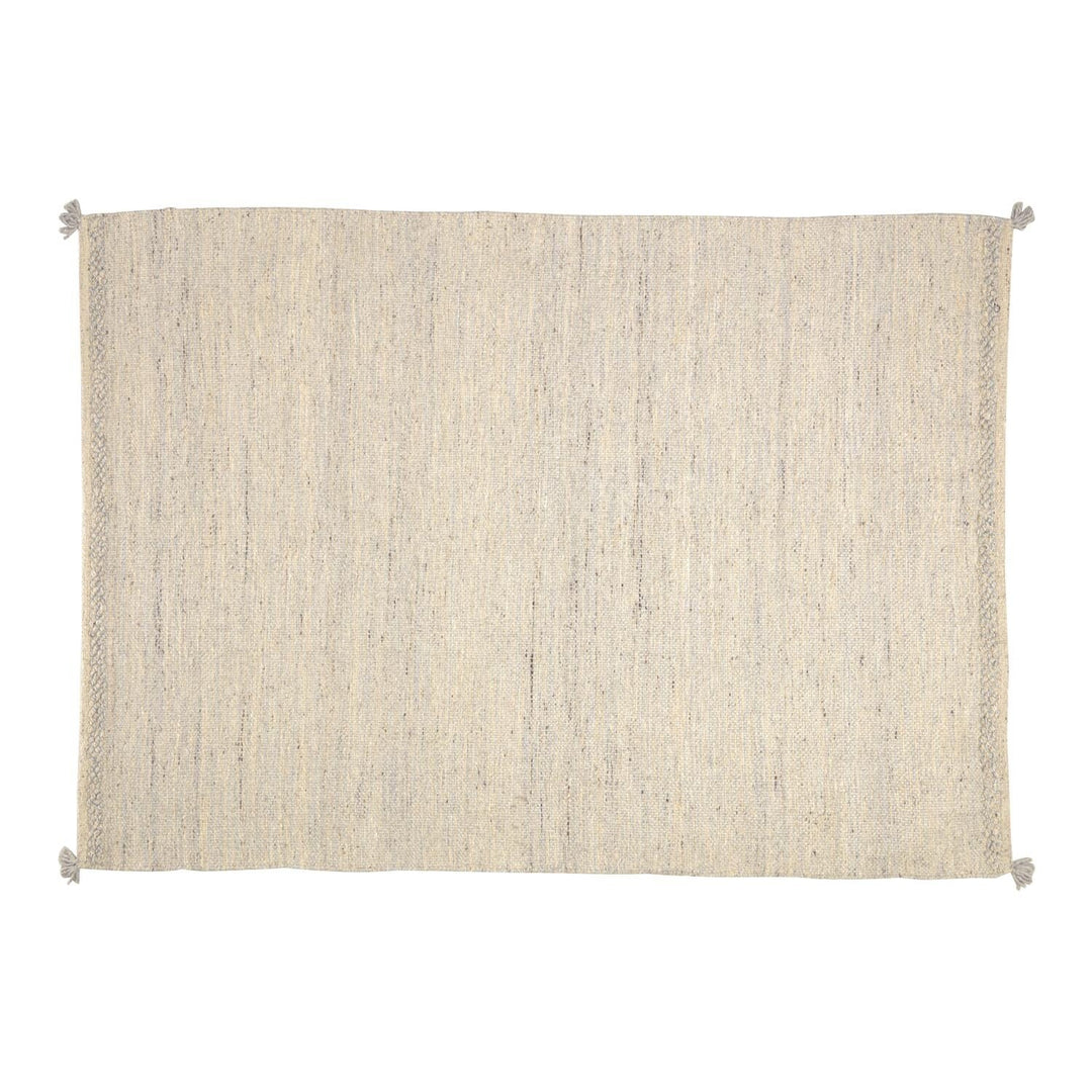 KAVE HOME Carime gulvtæppe beige uld/bomuld/polyester 160x230