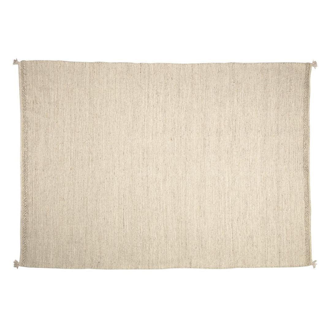KAVE HOME Carime gulvtæppe beige uld/bomuld/polyester 200x300