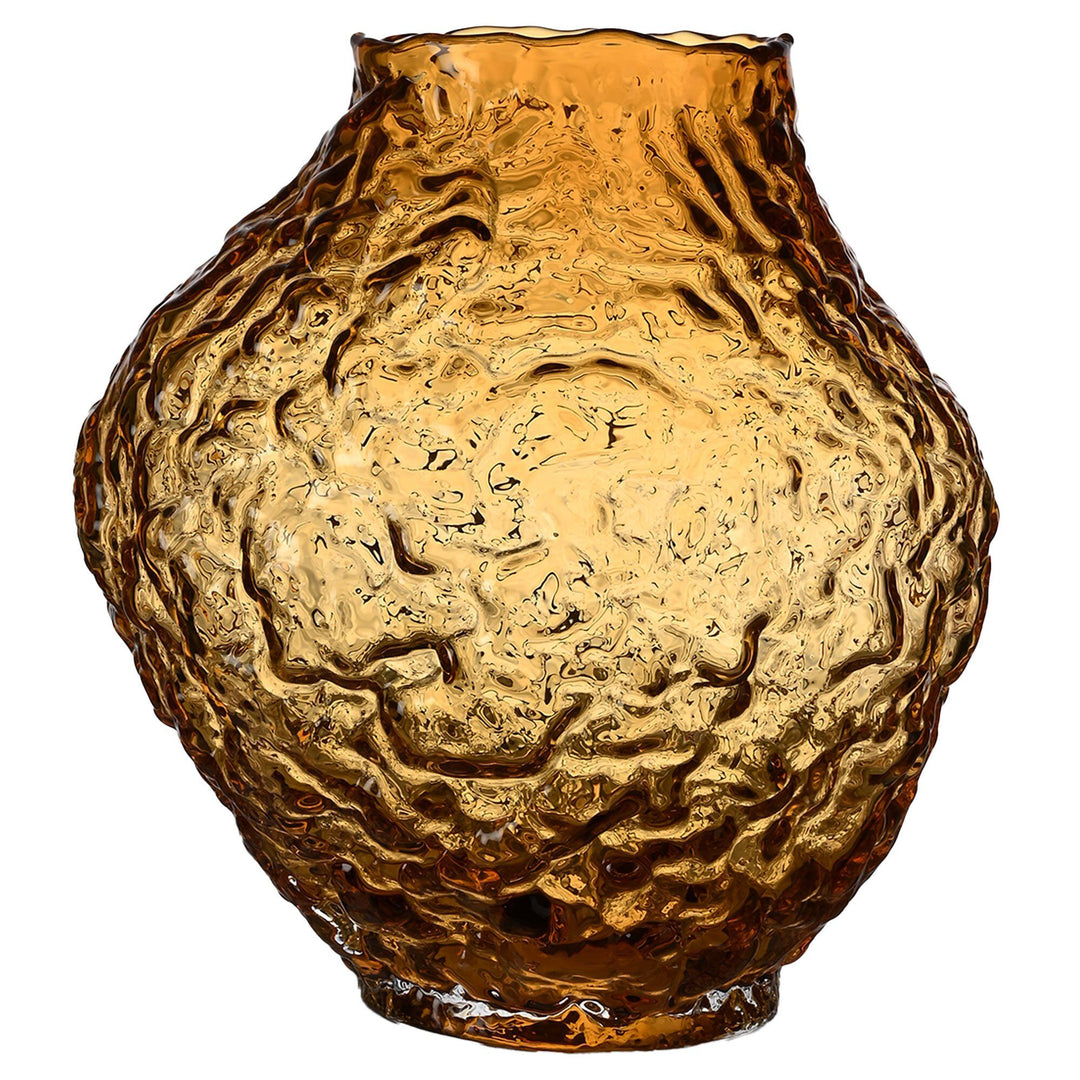 Byon Byon Corallo vase 26 cm medium, lys rav – frontbillede (Vase)